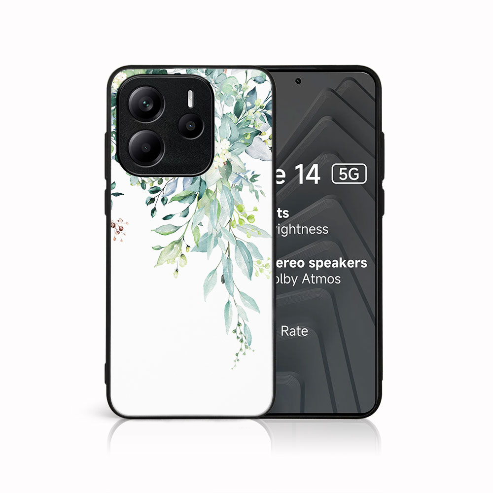 Levně MY ART Ochranný kryt pro Xiaomi Redmi Note 14 5G GREENERY (155)