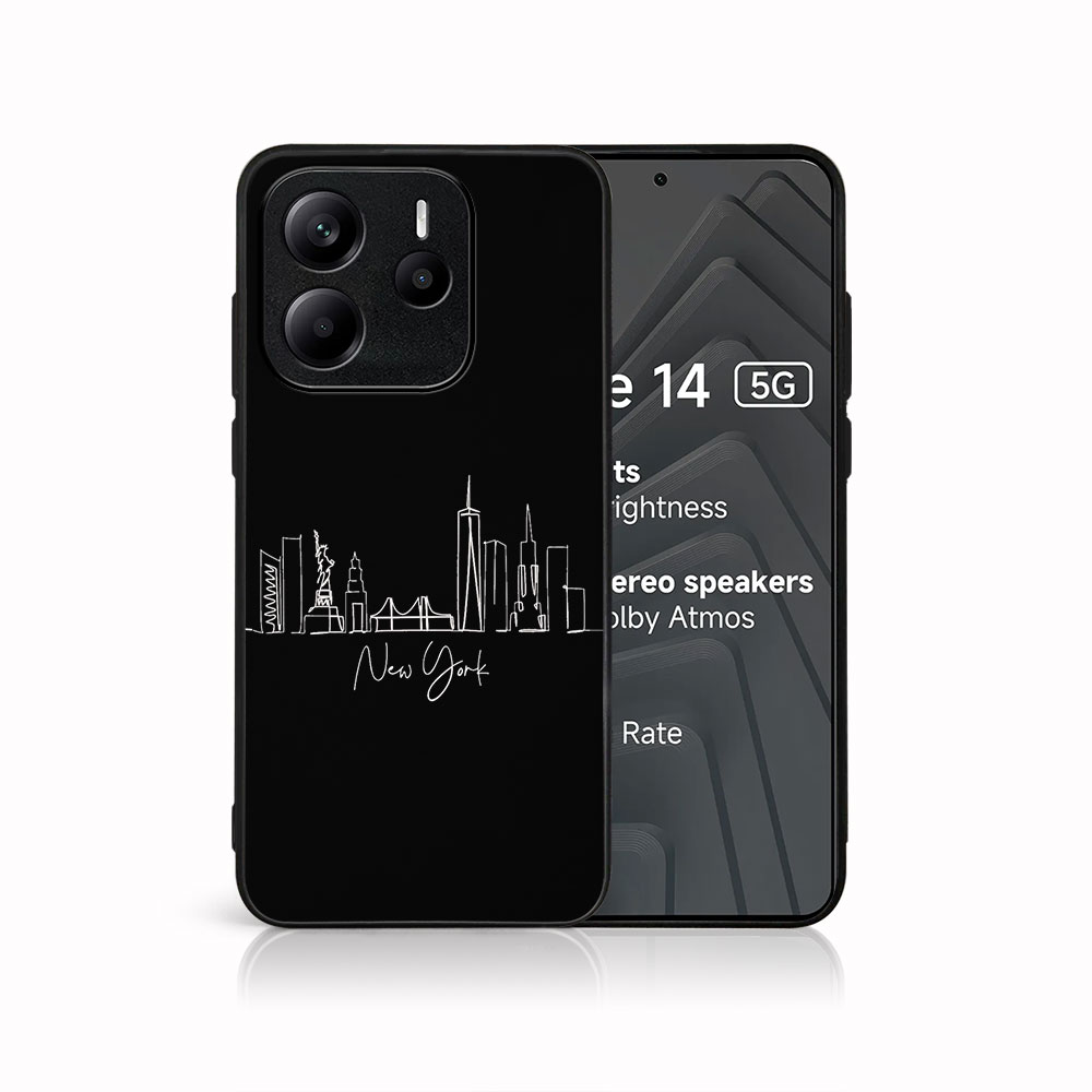Levně MY ART Ochranný kryt pro Xiaomi Redmi Note 14 5G NEW YORK (207)