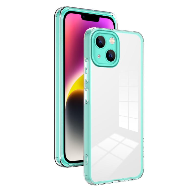 Levně CRYSTAL Ochranný kryt pro Apple iPhone 14 Plus zelený