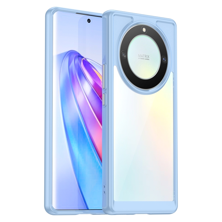 Levně CRYSTAL Ochranný kryt pro Honor Magic5 Lite modrý