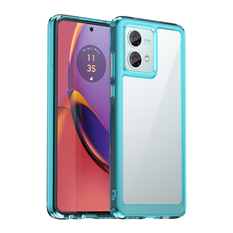 CRYSTAL Ochranný kryt pro Motorola Moto G84 5G tyrkysový