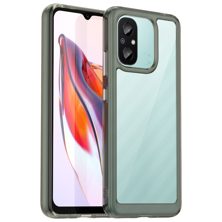 Levně CRYSTAL Ochranný kryt pre Xiaomi Redmi 12C šedý