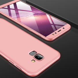 360° Ochranný kryt Samsung Galaxy A6 (A600) růžový