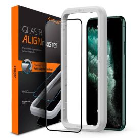   SPIGEN GLASS tR ALIGN MASTER 3D sklo Apple iPhone 11 Pro / XS / X černé