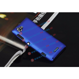 Sony Xperia L plastový obal BLUE (modrý)