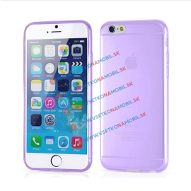 Silikonový obal iPhone 5 / 5S / SE fialový