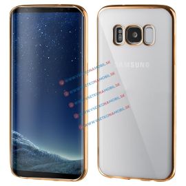 METALLIC Silikonový obal Samsung Galaxy S8 zlatý