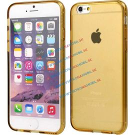 Silikonový obal iPhone 6 / 6S zlatý