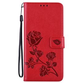 ART Peněženkový kryt Xiaomi Redmi Note 11 Pro + 5G ROSE červený