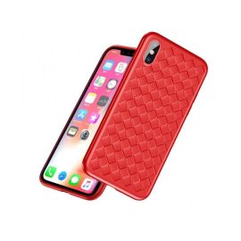 BASEUS BV Weaving obal Apple iPhone X / XS červený