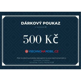 DÁRKOVÝ POUKAZ - HODNOTA 500 Kč