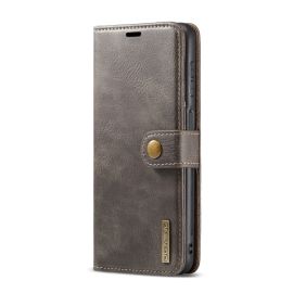 DG.MING Peňaženkový obal 2v1 Samsung Galaxy A13 šedý