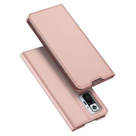DUX Peňaženkový kryt Xiaomi Redmi Note 10 Pro růžový