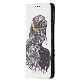 ART Peňaženkový kryt Samsung Galaxy S21 Ultra 5G GIRL