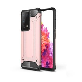TOUGH Ochranný kryt Samsung Galaxy S21 Ultra 5G růžový