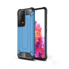 TOUGH Ochranný kryt Samsung Galaxy S21 Ultra 5G modrý
