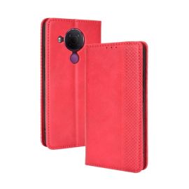 BUSINESS Peňaženkový kryt Nokia 5.4 červený