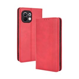 BUSINESS Peňaženkový kryt Xiaomi Mi 11 červený