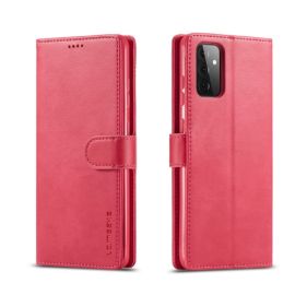 IMEEKE Peňaženkový kryt Samsung Galaxy A72 růžový
