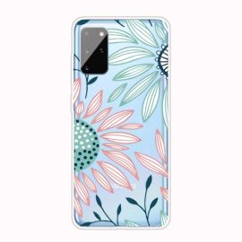 ART Silikónový kryt Samsung Galaxy A41 FLOWER