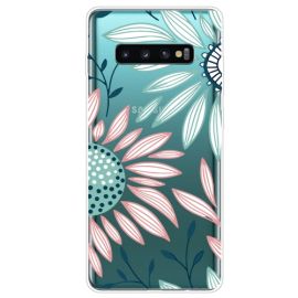 ART Silikonový kryt Samsung Galaxy S10 Plus FLOWER