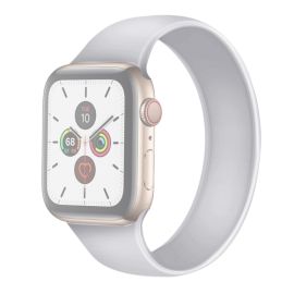 ELASTIC Řemínek Apple Watch 7 (41mm) / 6 / SE / 5/4 (40mm) / 3/2/1 (38mm) bílý