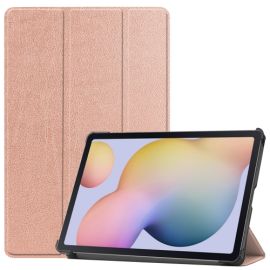LEATHER zaklapovací obal Samsung Galaxy Tab S8 / Tab S7 růžový