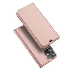 DUX Peňaženkový kryt Apple iPhone 12 / 12 Pro růžový