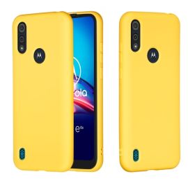 RUBBER Gumený kryt Motorola Moto E6s žlutý