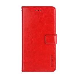 IDEWEI Peňaženkový kryt Xiaomi Poco F2 Pro červený