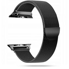 TECH- PRO TECT MILANESE Řemínek Apple Watch 7 (41mm) / 6 / SE / 5 / 4 (40mm) / 3 / 2 / 1 (38mm) černý
