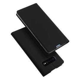 DUX Peňaženkový kryt Samsung Galaxy S10 Plus černý