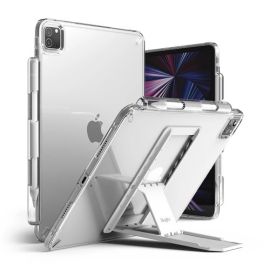 RINGKE OUT STANDING Kryt se stojanem Apple iPad Pro 12.9 2021 průhledný