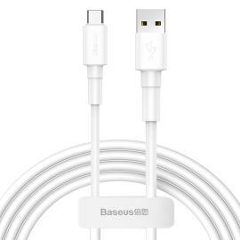 BASEUS MINI WHITE kabel USB Typ-C 1m bílý
