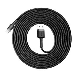 BASEUS CAFULE USB Typ-C kabel 3 metry černý