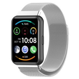 MILANESE Kovový řemínek Huawei Watch Fit 2 stříbrný