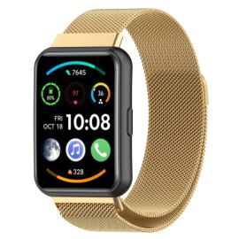 MILANESE Kovový řemínek Huawei Watch Fit 2 zlatý