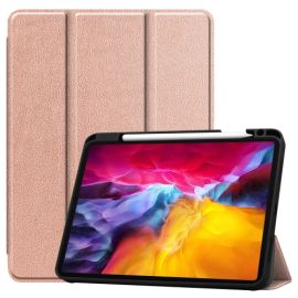 LEATHER zaklapovací obal Apple iPad Pro 11 2021 růžový