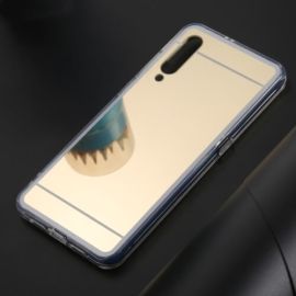 Zrcadlový silikonový kryt Xiaomi Mi 9 zlatý