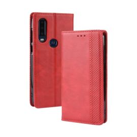 BUSINESS Peňaženkový obal Motorola Moto One Action červený