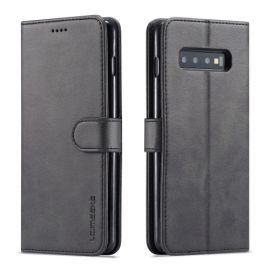 IMEEKE Peňaženkový obal Samsung Galaxy S10 Plus černý