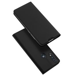 DUX Peňaženkový kryt Motorola Moto E6s černý