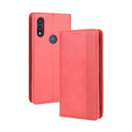 BUSINESS Peňaženkový kryt Motorola Moto E (2020) červený