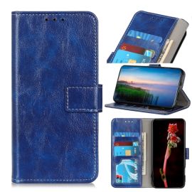 RETRO Peňaženkový obal Motorola Moto G9 Play / E7 Plus modrý