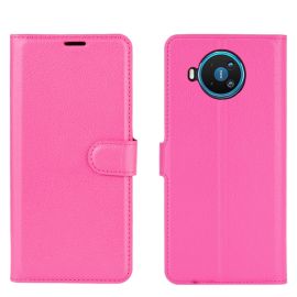Litchi Peňaženkový kryt Nokia 8.3 růžový