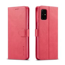 IMEEKE Peňaženkový kryt Samsung Galaxy A41 růžový