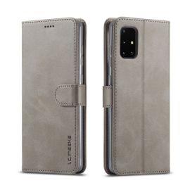 IMEEKE Peňaženkový kryt Samsung Galaxy A41 šedý