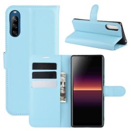 LITCHI Peňaženkový kryt Sony Xperia L4 modrý