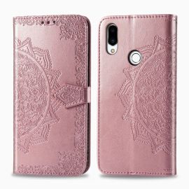 ART Peňaženkový kryt Meizu Note 9 ORNAMENT růžový