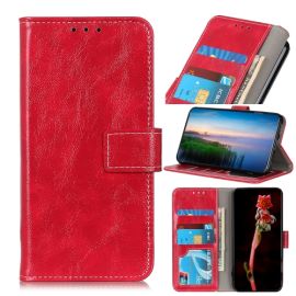 RETRO Peňaženkový obal Samsung Galaxy M51 červený